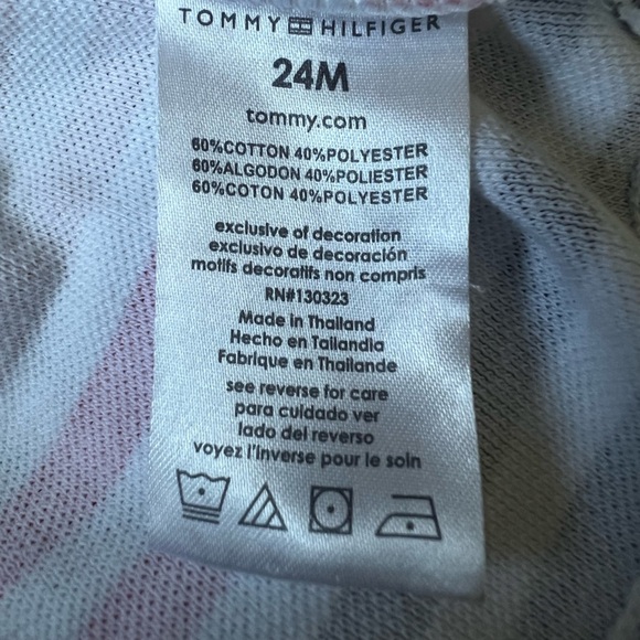 Tommy Hilfiger: Girls Striped Dress: Size 24m - Picture 3 of 4